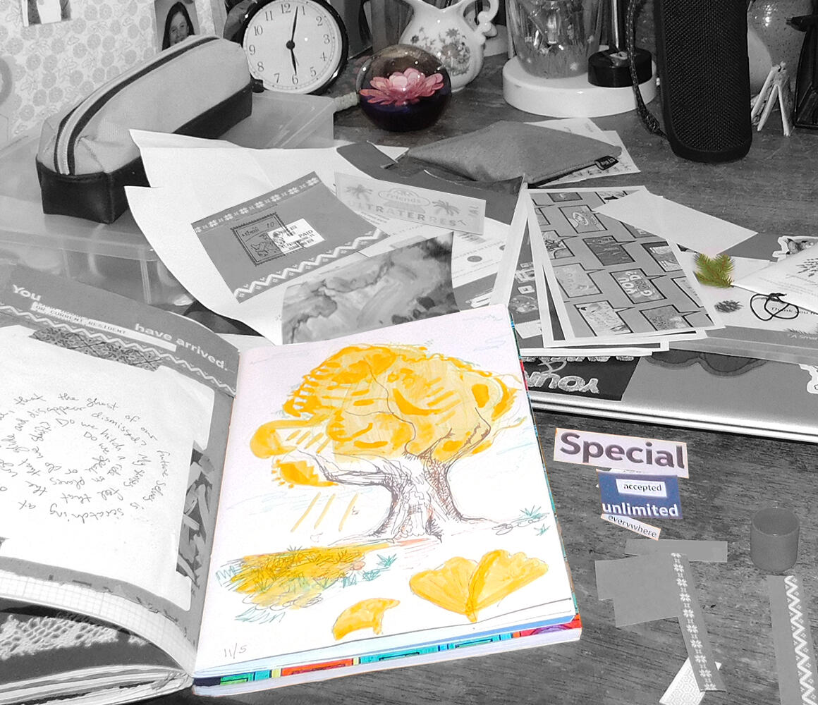 Special, accepted, unlimited, everywhere, 2020, digital collage