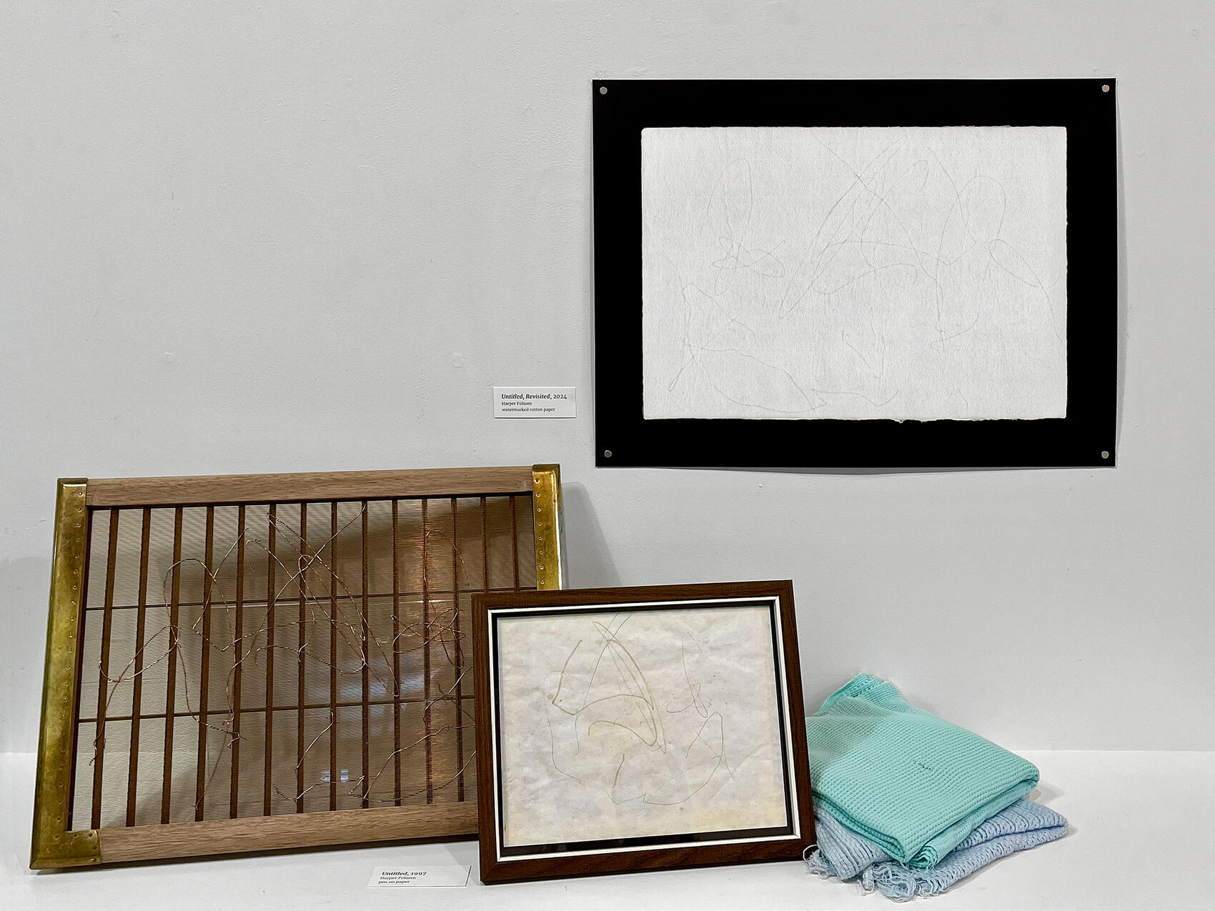 Harper's work, shown alongside Emma's work